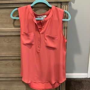 Loft pink tank